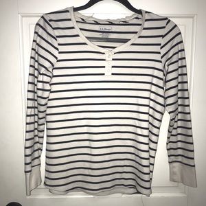 L.L. Bean Striped Top